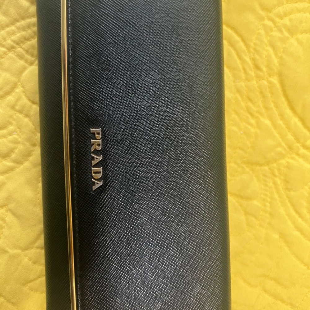 Authentic Prada Wallet On Adjustable Crossbody St… - image 2
